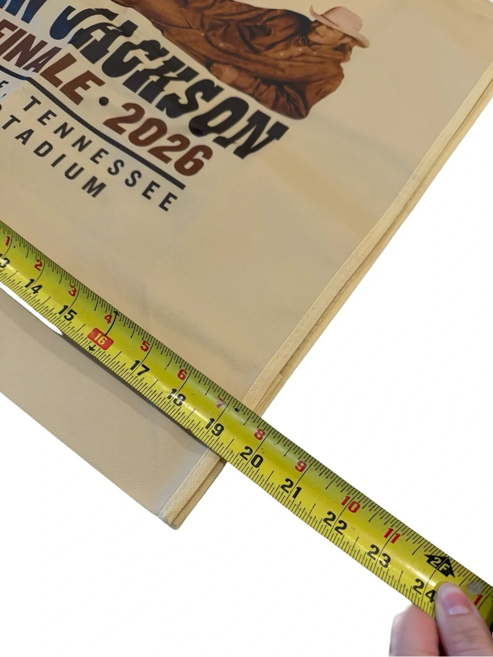 🛍️🎸 Alan Jackson The Finale 2026 Nashville Nissan Exclusive Reusable Tote Bag ⭐🤠